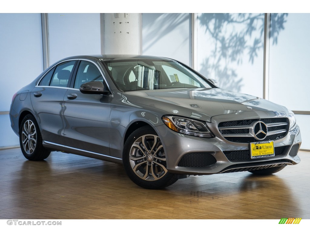 Palladium Silver Metallic 2016 Mercedes-Benz C 300 Sedan Exterior Photo #108589879