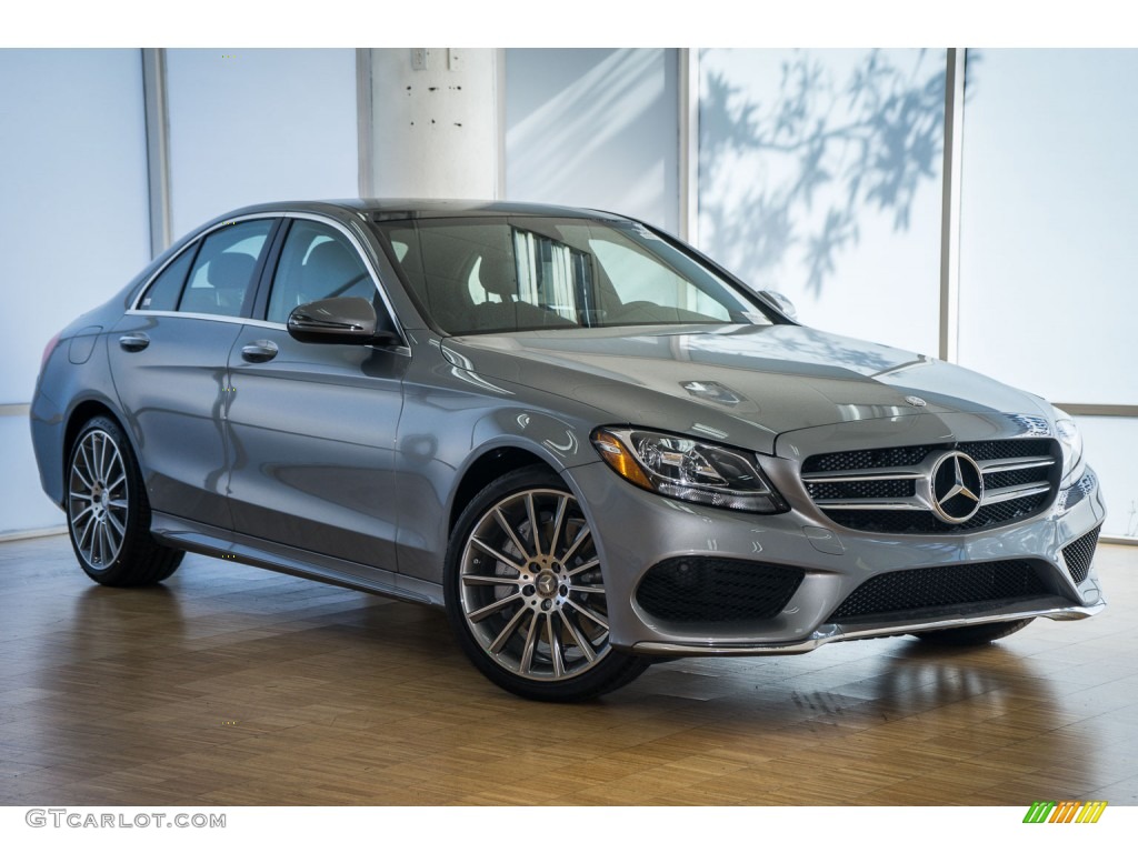 Palladium Silver Metallic 2016 Mercedes-Benz C 300 4Matic Sedan Exterior Photo #108590293