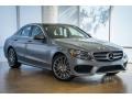 Palladium Silver Metallic 2016 Mercedes-Benz C 300 4Matic Sedan Exterior