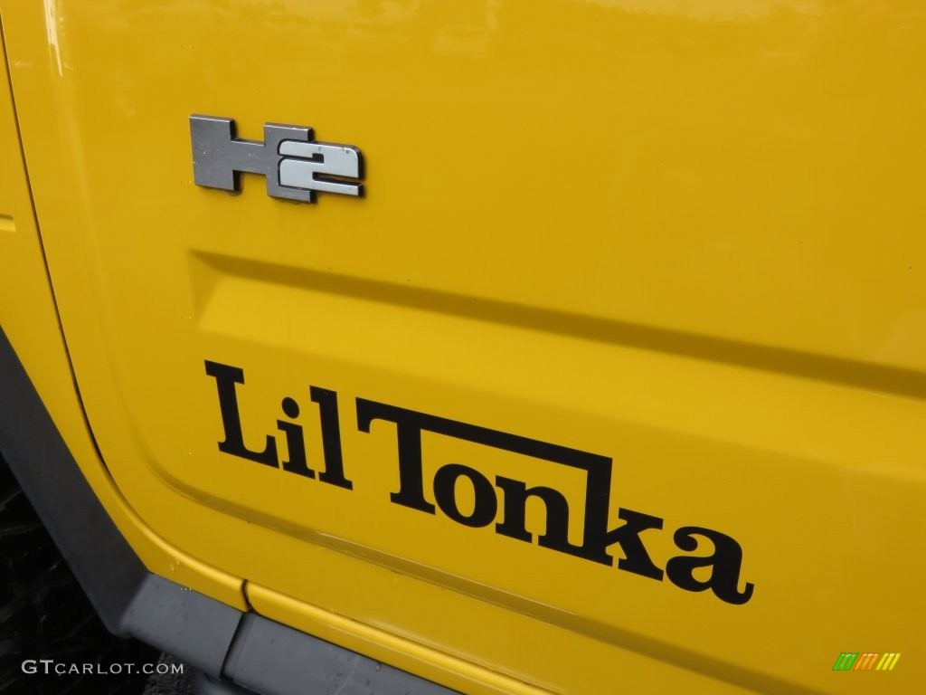2007 H2 SUV - Yellow / Ebony Black photo #9