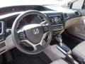 2013 Dyno Blue Pearl Honda Civic LX Coupe  photo #6