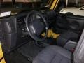 2002 Solar Yellow Jeep Wrangler X 4x4  photo #3