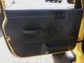 2002 Solar Yellow Jeep Wrangler X 4x4  photo #5