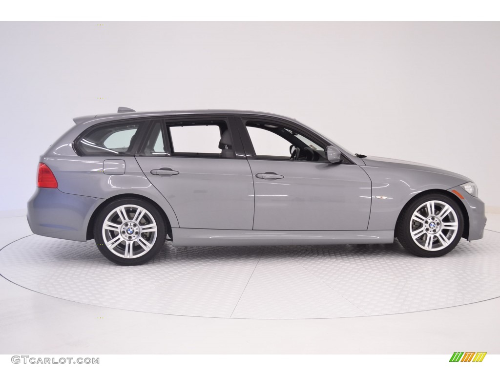 2011 3 Series 328i Sports Wagon - Space Gray Metallic / Gray Dakota Leather photo #8