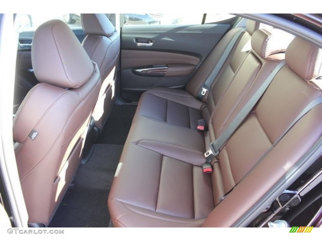 2016 Acura TLX 3.5 Rear Seat Photos