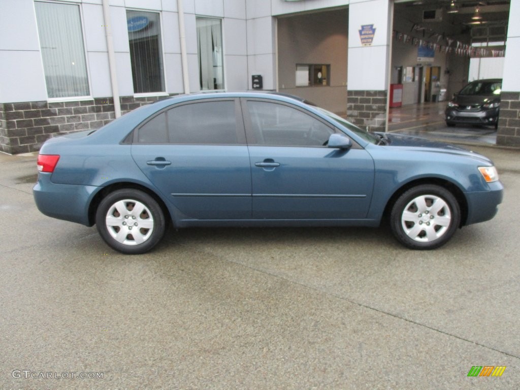 2006 Sonata GL - Aquamarine Pearl / Gray photo #2