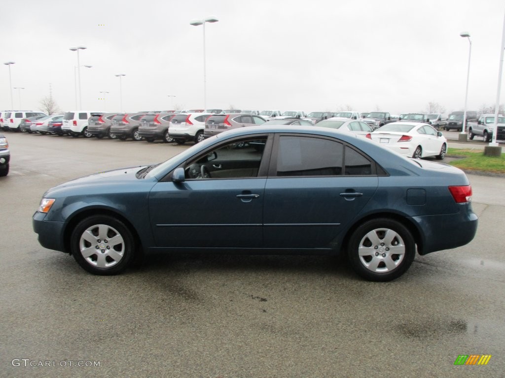 2006 Sonata GL - Aquamarine Pearl / Gray photo #4