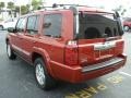 2006 Inferno Red Pearl Jeep Commander Limited  photo #3