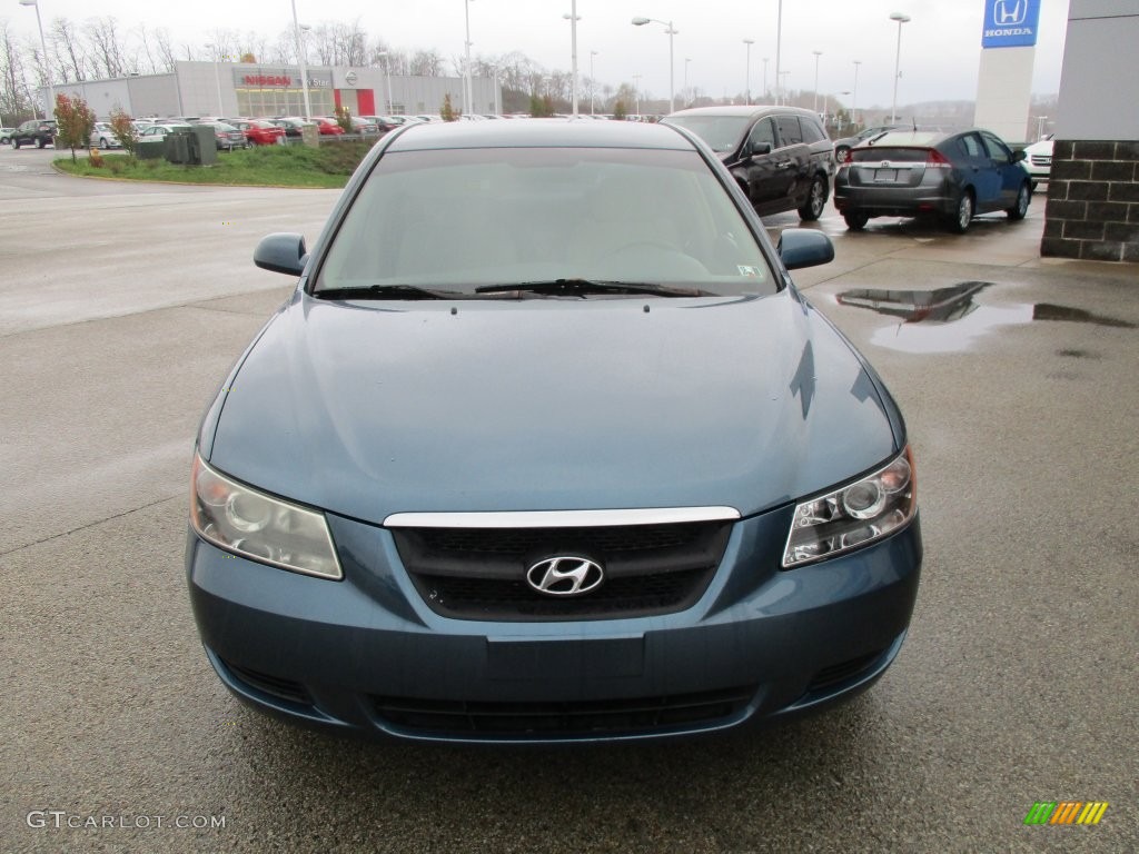 2006 Sonata GL - Aquamarine Pearl / Gray photo #19