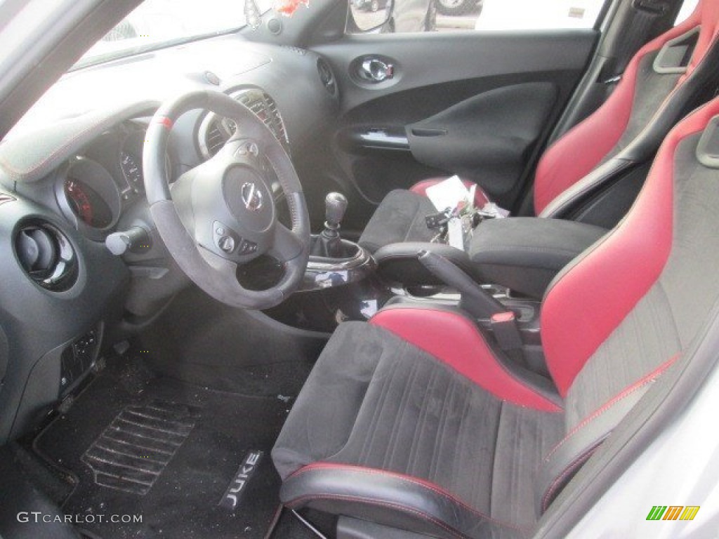NISMO RS Leather/Synthetic Suede Interior 2014 Nissan Juke NISMO RS Photo #108597127