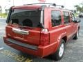 2006 Inferno Red Pearl Jeep Commander Limited  photo #5
