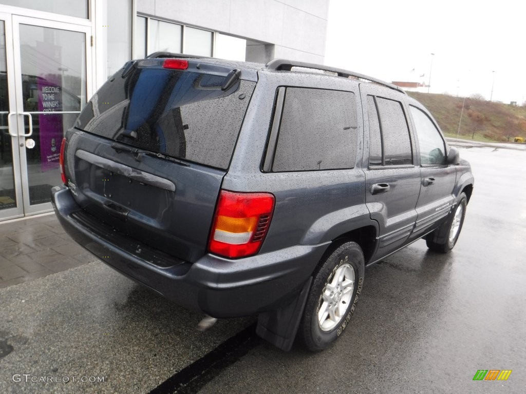 2004 Grand Cherokee Laredo 4x4 - Graphite Metallic / Taupe photo #8