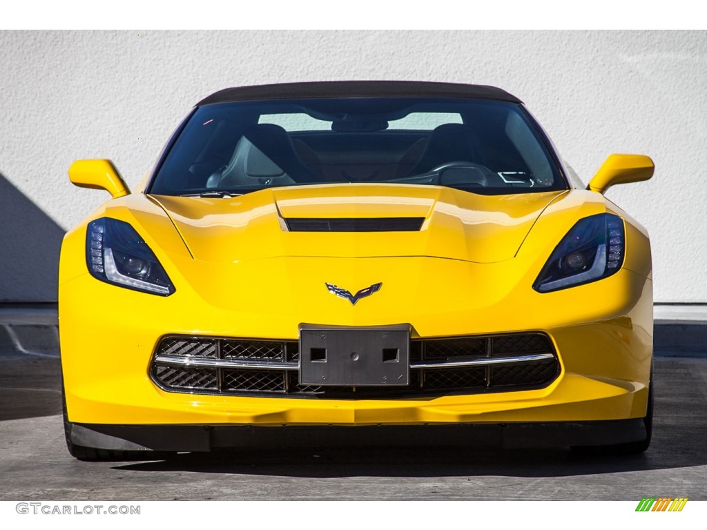 Velocity Yellow Tintcoat 2014 Chevrolet Corvette Stingray Convertible Exterior Photo #108597412