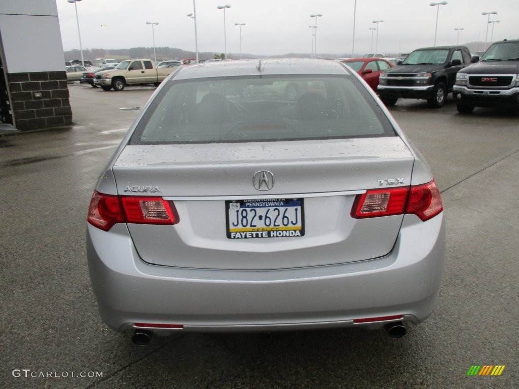 2012 TSX Sedan - Forged Silver Metallic / Ebony photo #3