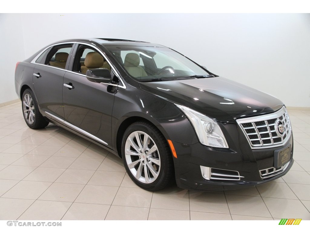 2013 XTS Luxury FWD - Black Diamond Tricoat / Caramel/Jet Black photo #1