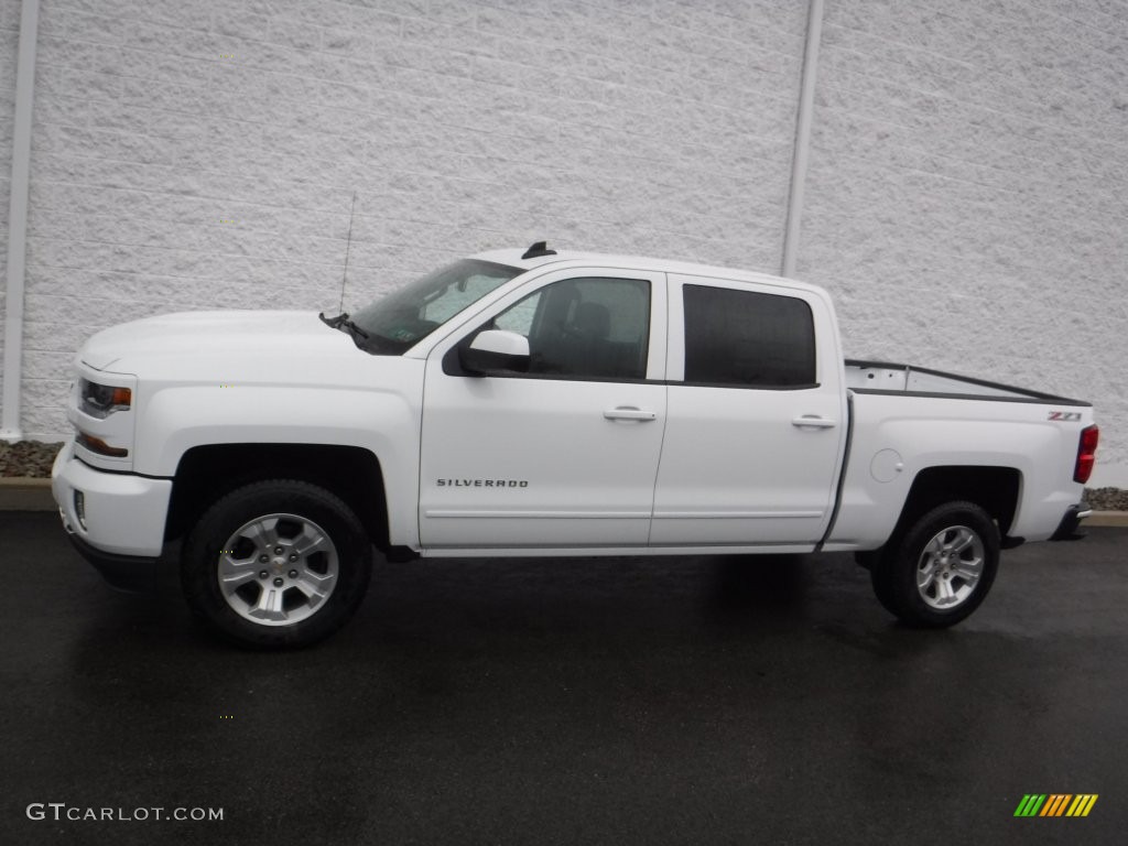 Summit White 2016 Chevrolet Silverado 1500 LT Z71 Crew Cab 4x4 Exterior Photo #108598093