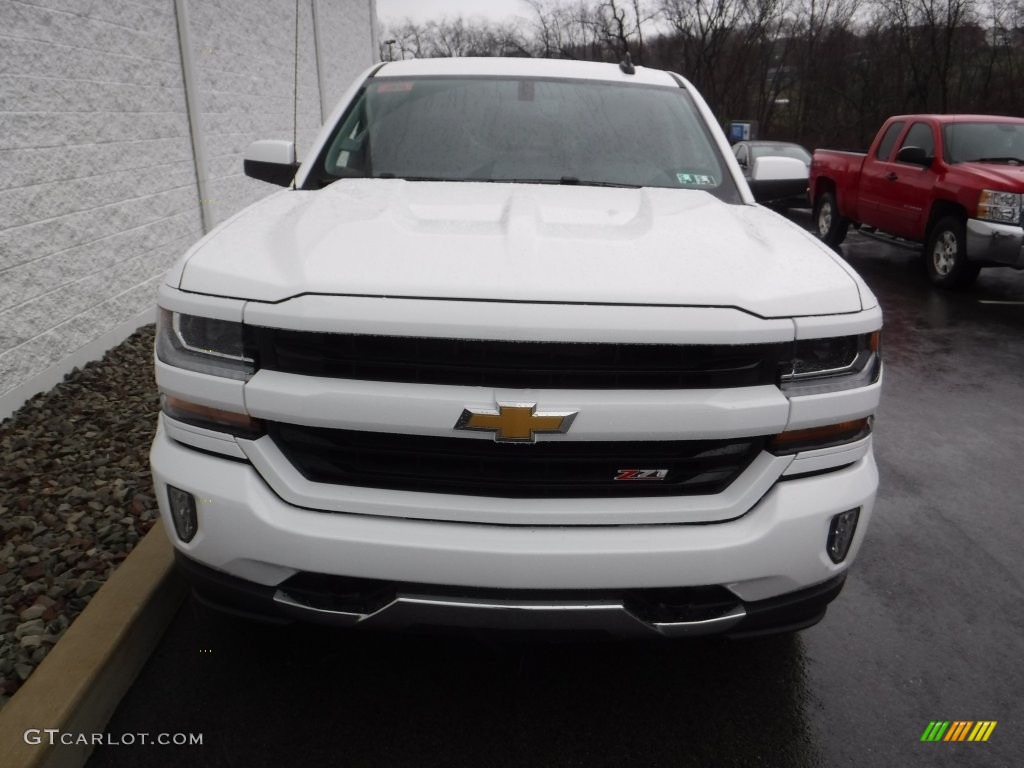 2016 Silverado 1500 LT Z71 Crew Cab 4x4 - Summit White / Jet Black photo #5