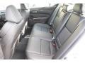 2016 Acura TLX Ebony Interior Rear Seat Photo