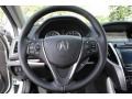 Ebony 2016 Acura TLX 3.5 Technology SH-AWD Steering Wheel