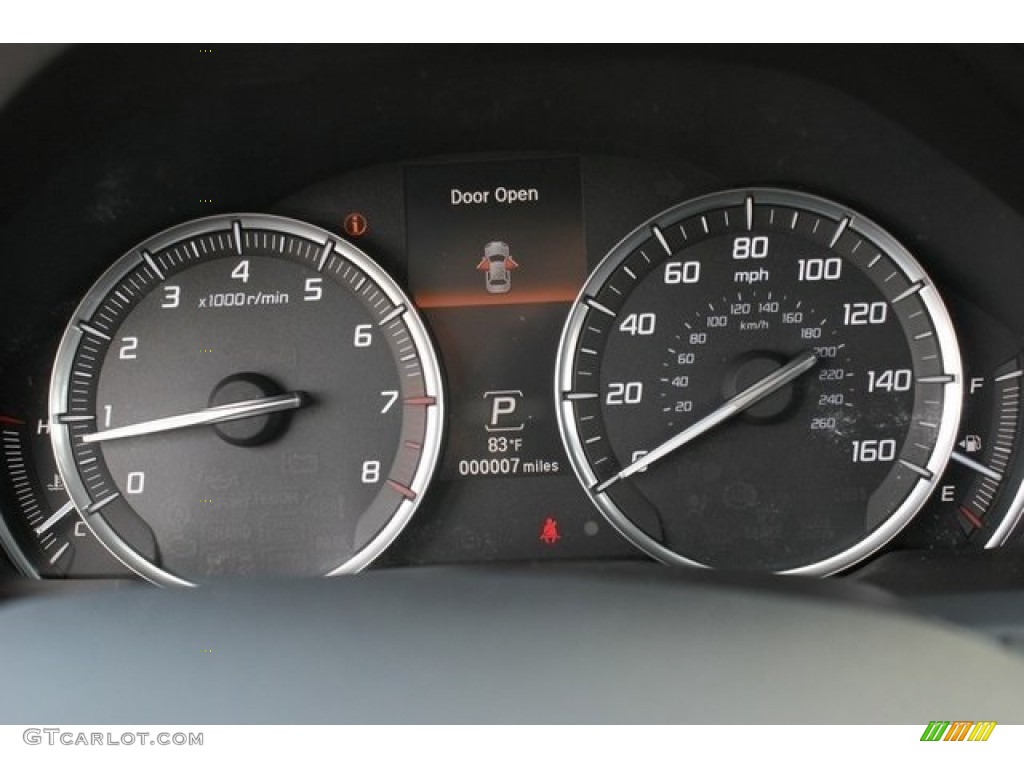 2016 Acura TLX 3.5 Technology SH-AWD Gauges Photos