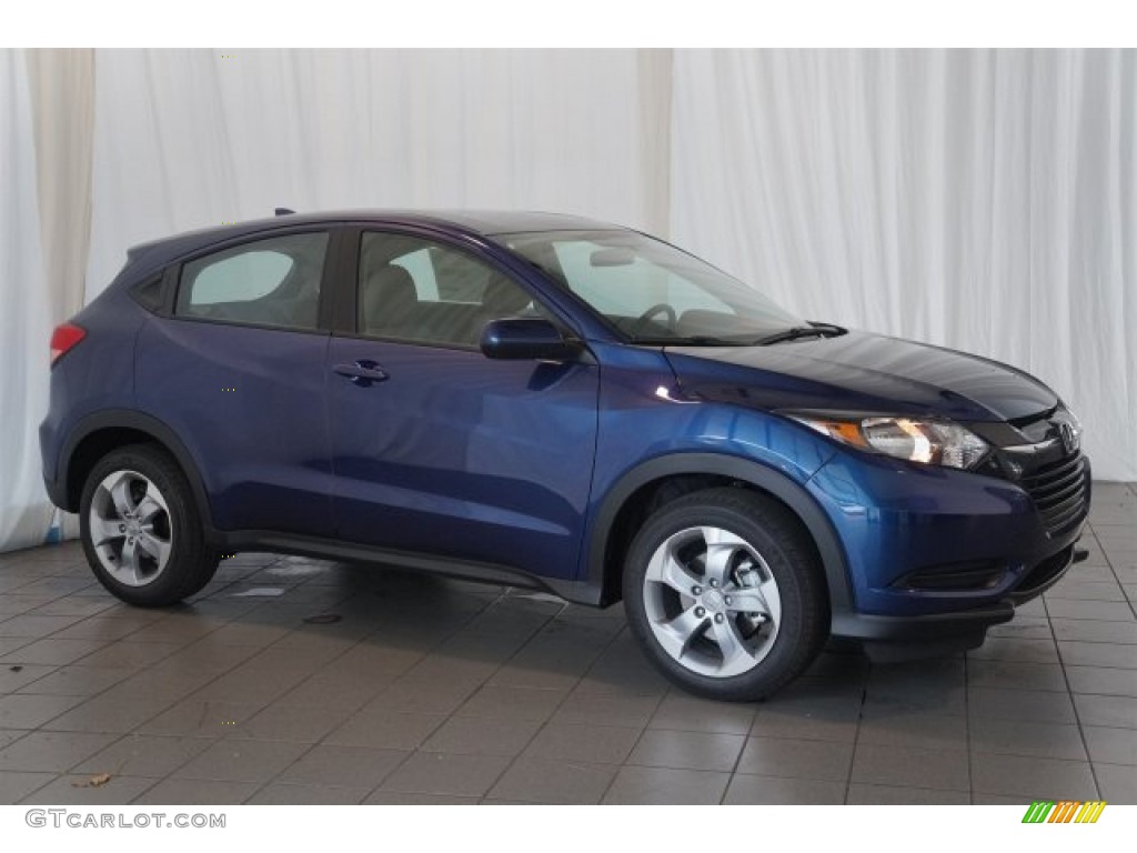 Deep Ocean Pearl 2016 Honda HR-V LX Exterior Photo #108600661