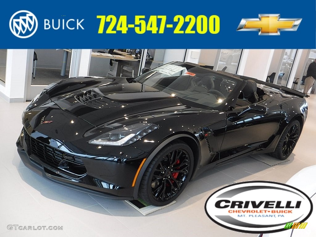 2016 Corvette Z06 Convertible - Black / Jet Black photo #1