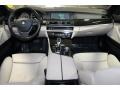 Oyster/Black 2012 BMW 5 Series ActiveHybrid 5 Interior Color