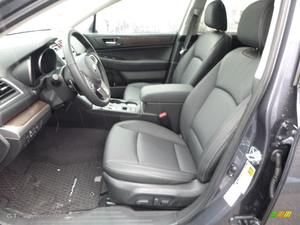 2016 Outback 2.5i Limited - Carbide Gray Metallic / Slate Black photo #14