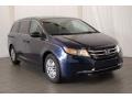 2016 Obsidian Blue Pearl Honda Odyssey LX  photo #2