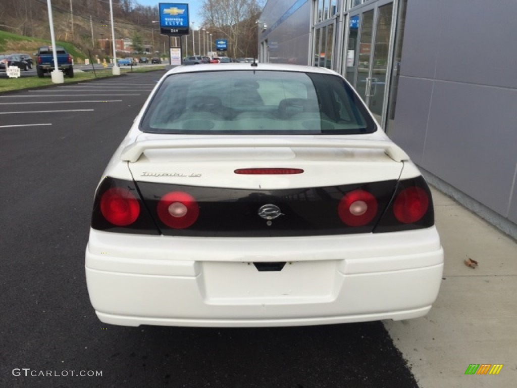 2005 Impala LS - White / Medium Gray photo #4