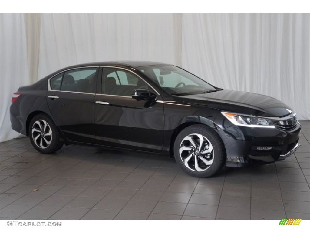 Crystal Black Pearl 2016 Honda Accord EX Sedan Exterior Photo #108605470