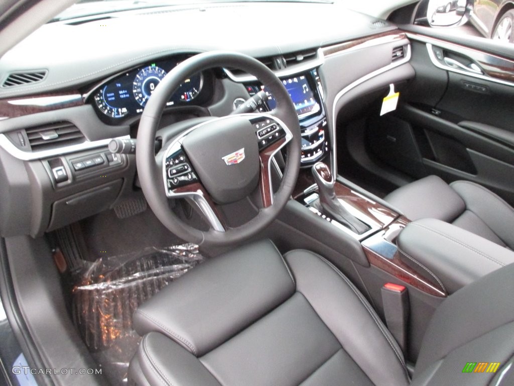 Jet Black Interior 2016 Cadillac XTS Premium Sedan Photo #108606706