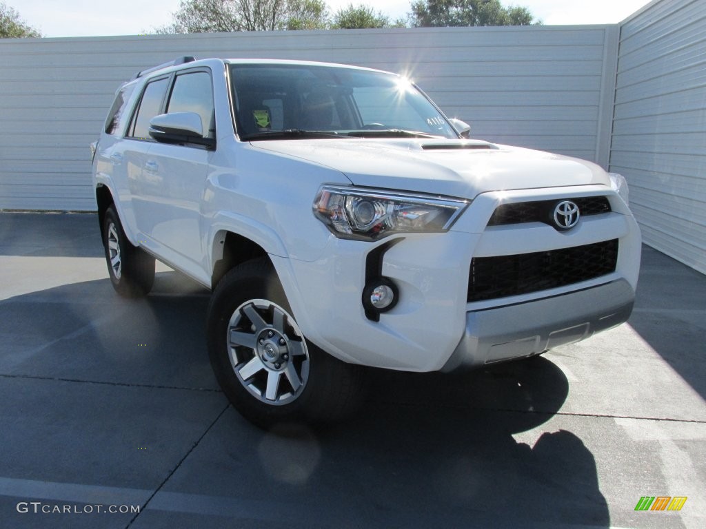 Super White Toyota 4Runner