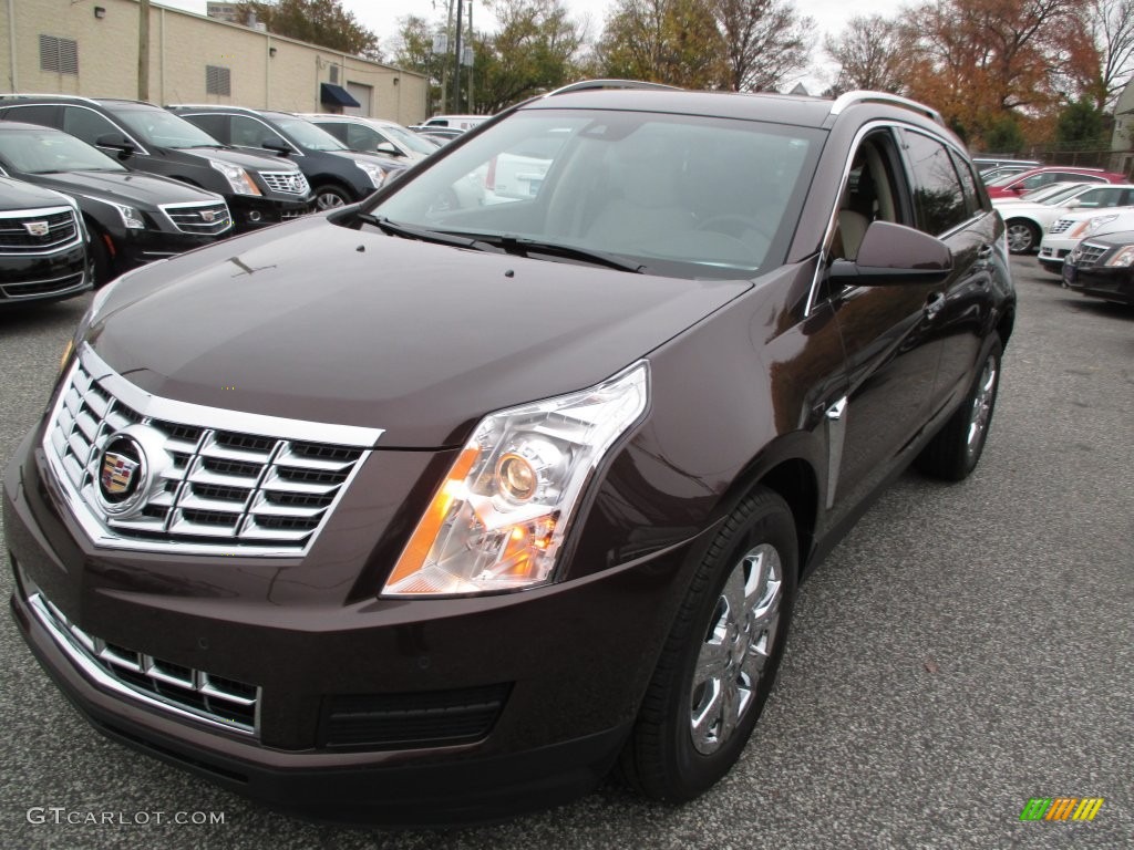 Cocoa Bronze Metallic 2016 Cadillac SRX Luxury AWD Exterior Photo #108606949