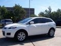 2007 Crystal White Pearl Mica Mazda CX-7 Grand Touring  photo #2