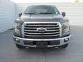2015 Magnetic Metallic Ford F150 XLT SuperCab 4x4  photo #7