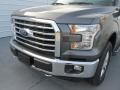 2015 Magnetic Metallic Ford F150 XLT SuperCab 4x4  photo #9