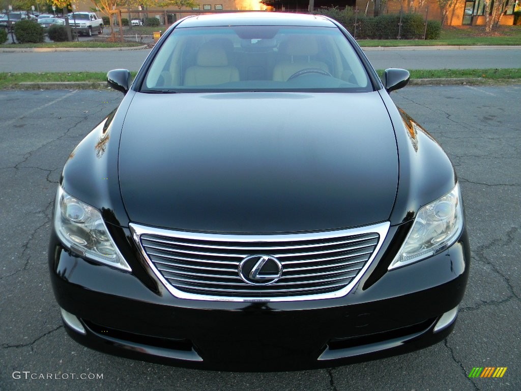 2007 LS 460 - Black Sapphire Pearl / Cashmere photo #5