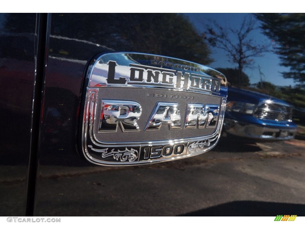 2016 1500 Laramie Longhorn Crew Cab - Maximum Steel Metallic / Canyon Brown/Light Frost Beige photo #6