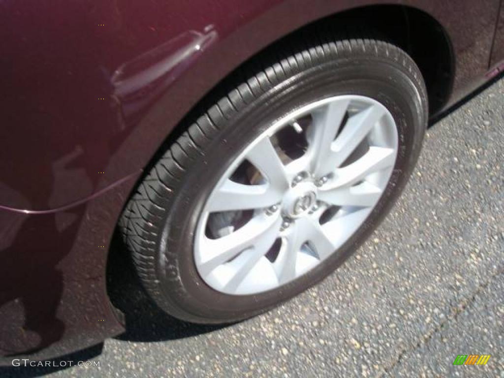2007 MAZDA3 i Sport Sedan - Phantom Purple Mica / Beige photo #9