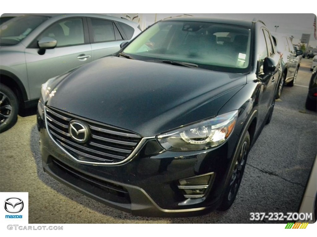 2016 CX-5 Grand Touring - Jet Black Mica / Black photo #1