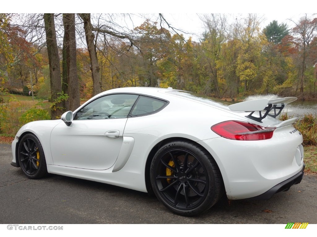 White 2016 Porsche Cayman GT4 Exterior Photo #108615344