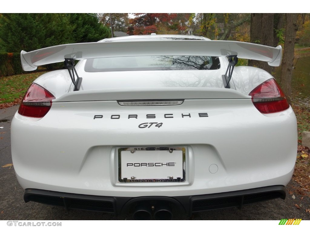 White 2016 Porsche Cayman GT4 Exterior Photo #108615365