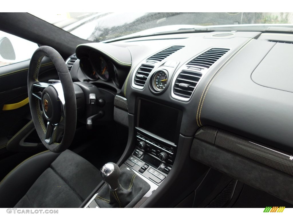 2016 Porsche Cayman GT4 Black Dashboard Photo #108615797