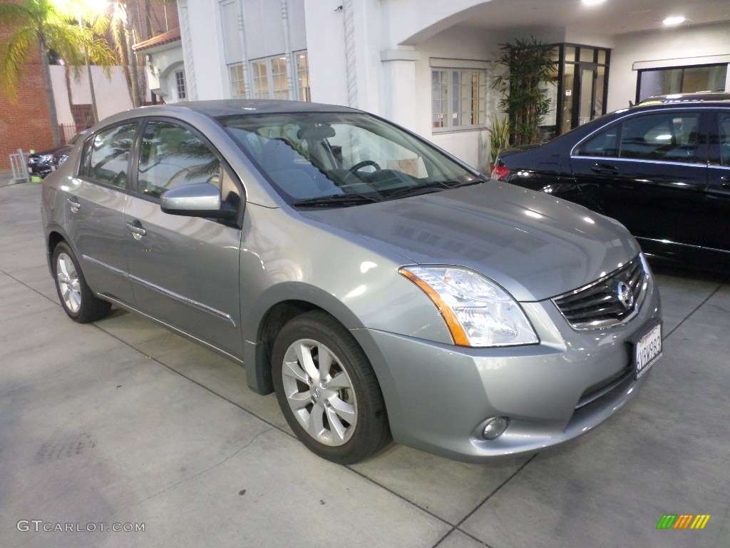 2012 Sentra 2.0 SL - Magnetic Gray Metallic / Charcoal photo #1