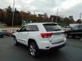 2013 Bright White Jeep Grand Cherokee Overland 4x4  photo #5