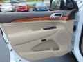 2013 Bright White Jeep Grand Cherokee Overland 4x4  photo #15