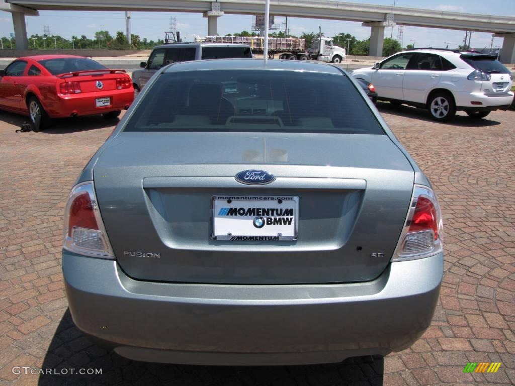 2006 Fusion SE - Titanium Green Metallic / Camel photo #12