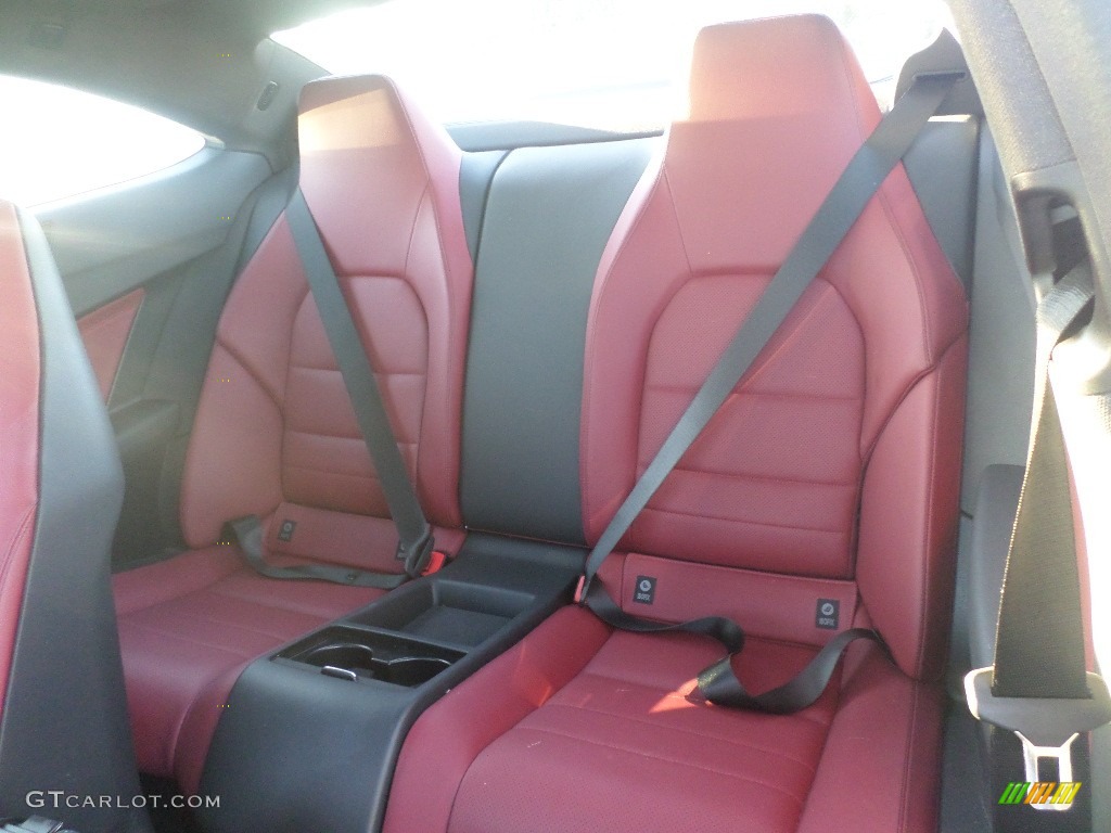 Red/Black Interior 2014 Mercedes-Benz C 350 4Matic Coupe Photo #108619662