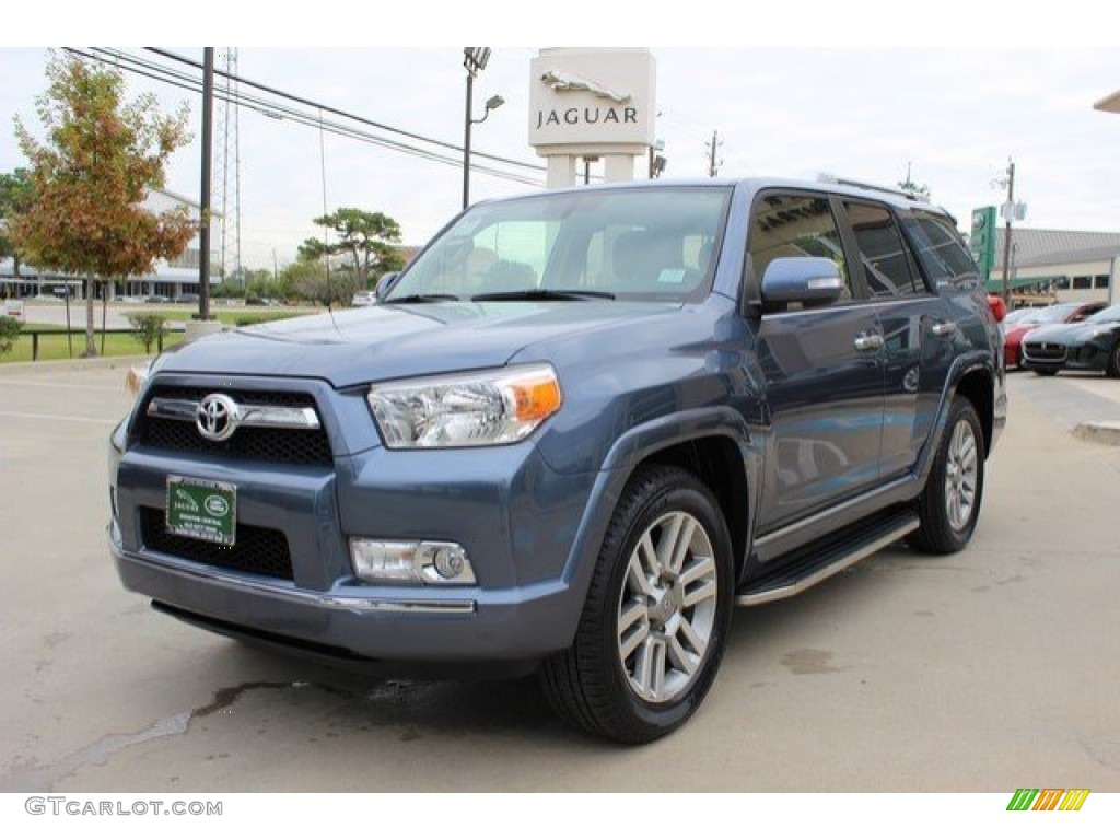 2012 4Runner Limited - Shoreline Blue Pearl / Black Leather photo #7